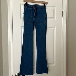 Pilcro Anthropologie Flare leg jeans